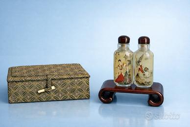 Rare SNUFF BOTTLE Qing Dinasty 19th / 20th
