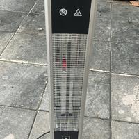 Stufa elettrica al carbonio da esterno.