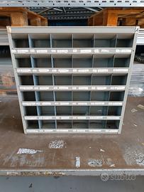 Scaffale portaminuterie basso