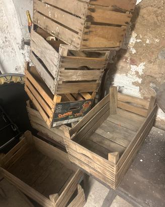 Cassette frutta in legno