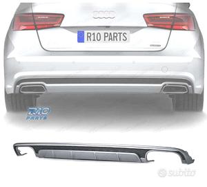 DIFFUSORE AUDI A6 S LINE 16-18 LOOK S6