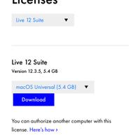 Licenza originale Ableton live 12 suite