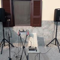 Impianto karaoke e voce Proel