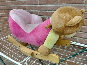 Cavallo a dondolo Orso