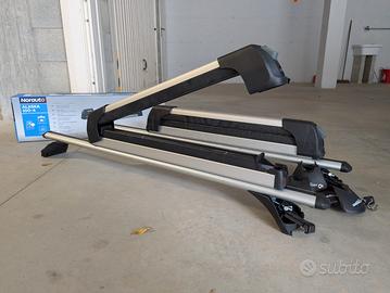 Portasci su barra portatutto 