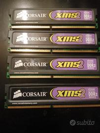 4 Ram CORSAIR 800Mhz DA 1GB 