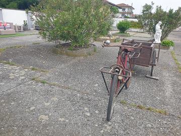 bici più carretto 