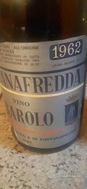 VINO BAROLO 1962