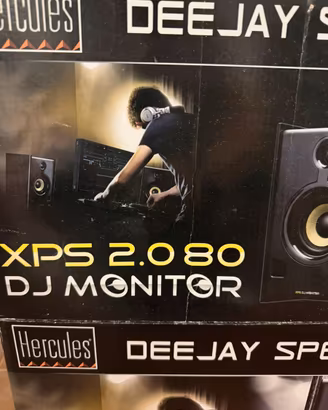 Casse monitor DJ HERCULES XPS 2.0 80