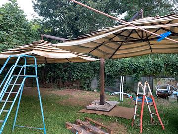 Ombrellone professionale antivento