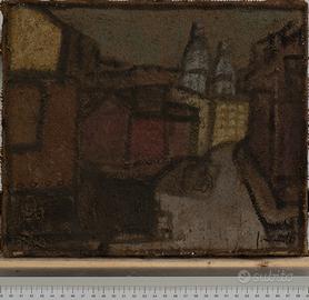 Quadro di Primo Formenti "Parigi Montmartre"