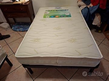 MATERASSO PIAZZA E MEZZO MEMORY SFODERABILE 