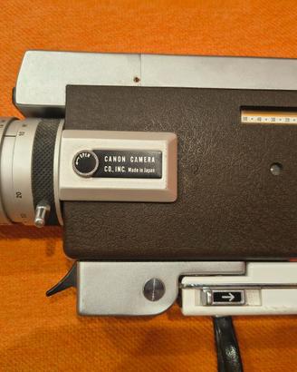 Cinepresa Canon zoom 318 super 8, motore funzionan