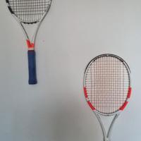 coppia Babolat Pure Strike 98 16x19 manico 3