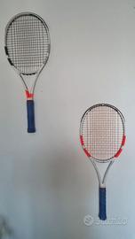 coppia Babolat Pure Strike 98 16x19 manico 3
