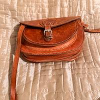 Borsa in pelle artigianale