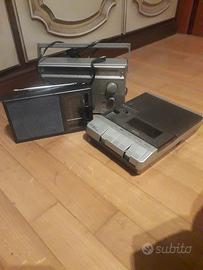 Radio registratore Philips grundig vintage