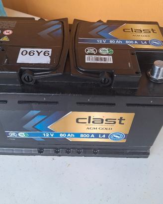 Batteria nuova auto 80 ah 12v