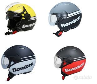 CASCO MOTO SCOOTER BOMBER LUXUS