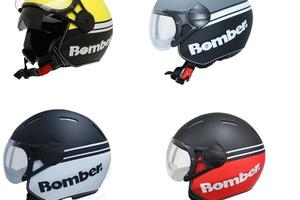 CASCO MOTO SCOOTER BOMBER LUXUS
