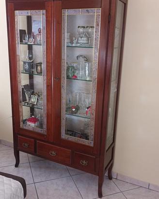 Cristalliera + lampadario salone