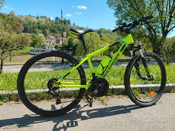 BICI MTB ROCKRIDER ST500 24" 8-12 anni