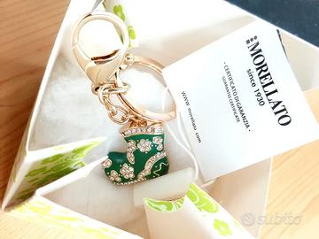 ✨ Portachiavi Morellato Stivaletto Verde e Stras