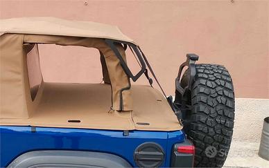 Capote Cargo Jeep Wrangler JL 4p Suntop - Sabbia