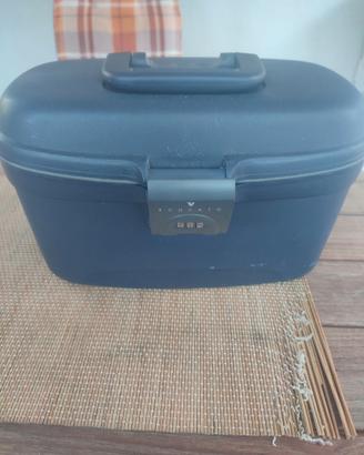 RONCATO  LIGHT BEAUTY CASE  BLU NAVY