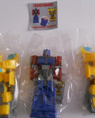 Lotto 3 temperini  nuovi Transformers - sorpresine