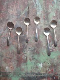 cucchiaini placcati argento n. 6