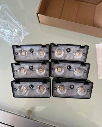 6 Luci Solari Recinzione IP65: 9 Colori e RGB