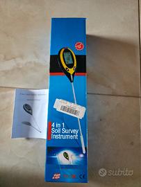 Tester Terreno 4 in 1 Digitale (pH, Umidità, Luce