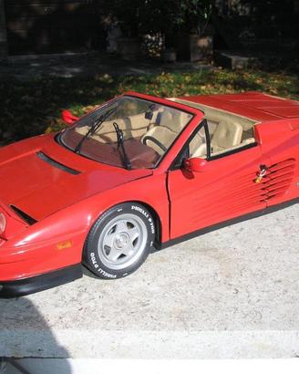 Ferrari POCHER Testarossa cabrio 1/8 Rossa (1) Mod