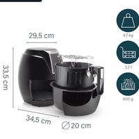 friggitrice ad aria princess usata 