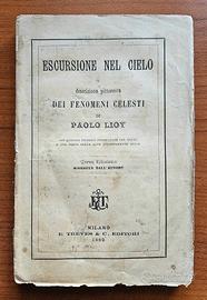 Escursione Nel Cielo - Paolo Lioy - Treves 1869