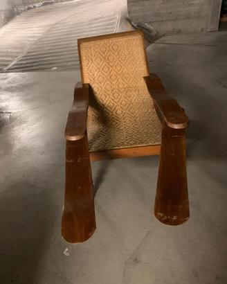 Poltrone Originali Primo 900 coloniali Inglesi