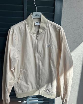 Giacca Bomber Nike Beige / Crema