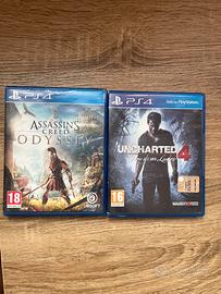uncharted 4 & assassin’s creed odyssey