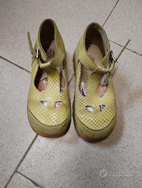 scarpe bimba in pelle n. 25/26