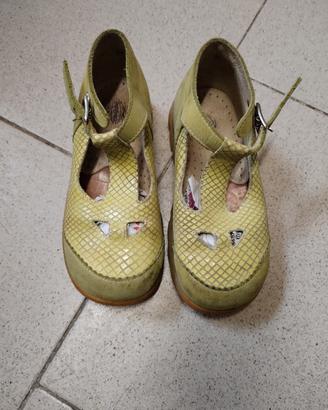 scarpe bimba in pelle n. 25/26