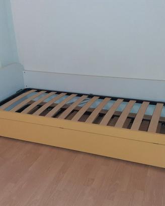 Letto Singolo Sovrapposto con Letto Estraibile
