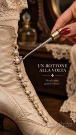 Antico bottom hook belle epoque decorato