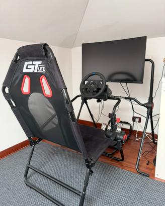 Postazione Sim Racing - G923 PS5 + GT Lite