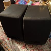 Coppia Casse Acustiche Nere