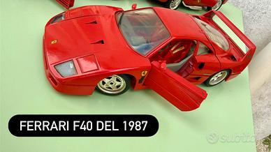Ferrari F40 1987 1:18 die-cast bburago
