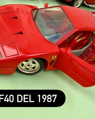 Ferrari F40 1987 1:18 die-cast bburago