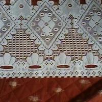 Tendine Jacquard NUOVE+centrini+tovaglia+tovagliol