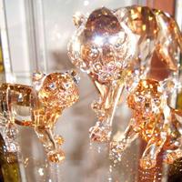 Swarovski Tigre e due cuccioli di tigre SCS