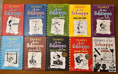 10 volumi Diario di una schiappa